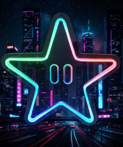 Alternative view of Mirror Neon Sign for Home&Shop Decor