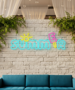 Summer Led Neon Sign Home Party Decor Sign